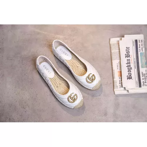 Replica Gucci Flat Shoes For Women #1306198 $76.00 USD for Wholesale