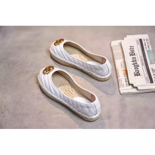 Replica Gucci Flat Shoes For Women #1306198 $76.00 USD for Wholesale