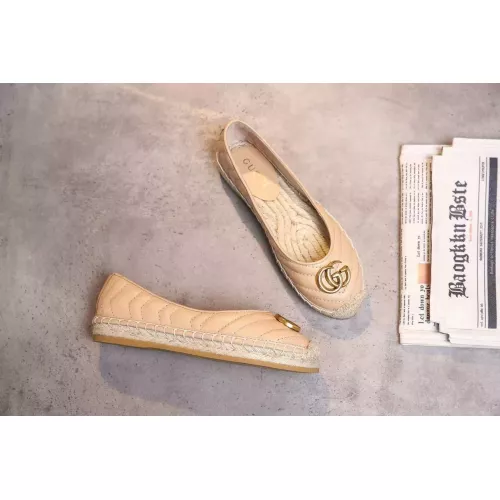 Replica Gucci Flat Shoes For Women #1306199 $76.00 USD for Wholesale