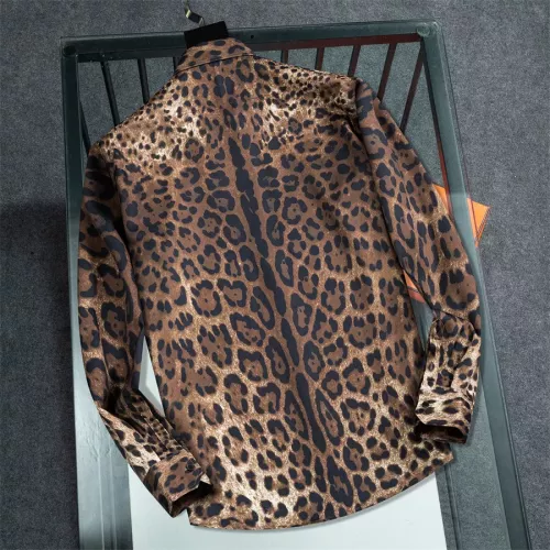Replica Dolce & Gabbana D&G Shirts Long Sleeved For Men #1306221 $48.00 USD for Wholesale