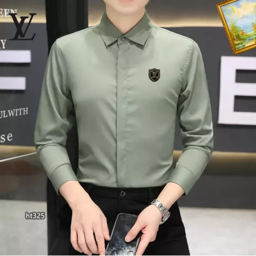 Louis Vuitton LV Shirts Long Sleeved For Men #1306225