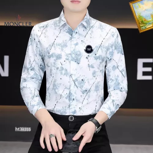 Moncler Shirts Long Sleeved For Men #1306252 $40.00 USD, Wholesale Replica Moncler Shirts