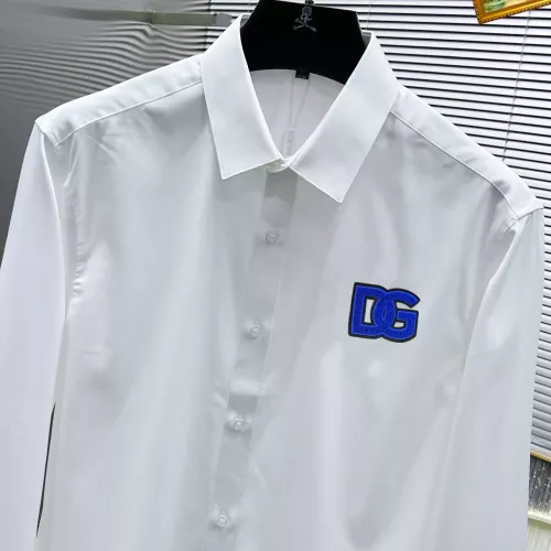 Replica Dolce & Gabbana D&G Shirts Long Sleeved For Men #1306271 $40.00 USD for Wholesale