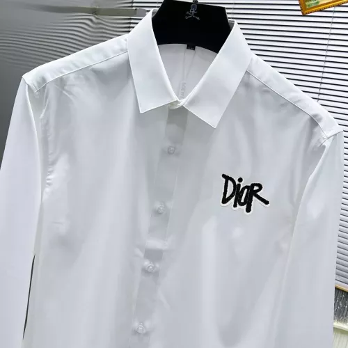Replica Christian Dior Shirts Long Sleeved For Men #1306283 $40.00 USD for Wholesale