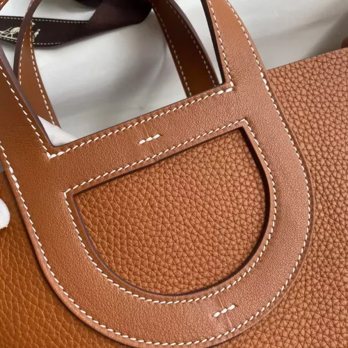 Replica Hermes AAA Quality Handbags In Gold For Women #1306501 $240.00 USD for Wholesale