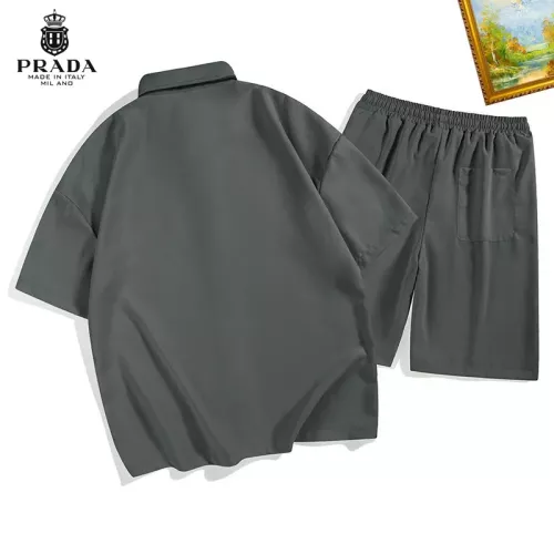 Replica Prada Tracksuits Short Sleeved For Men #1306504 $48.00 USD for Wholesale
