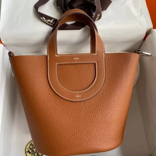 Hermes AAA Quality Handbags In Silver For Women #1306505