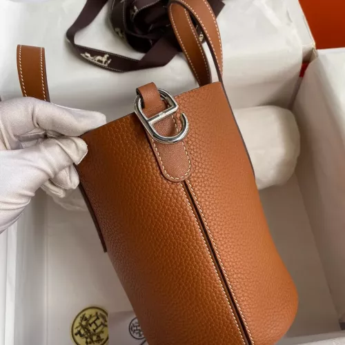 Replica Hermes AAA Quality Handbags In Silver For Women #1306505 $240.00 USD for Wholesale