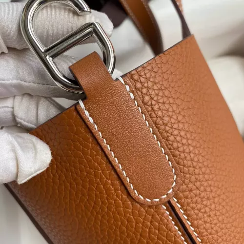 Replica Hermes AAA Quality Handbags In Silver For Women #1306505 $240.00 USD for Wholesale