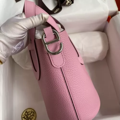 Replica Hermes AAA Quality Handbags In Silver For Women #1306520 $240.00 USD for Wholesale