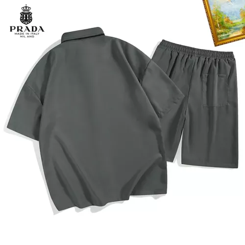 Replica Prada Tracksuits Short Sleeved For Men #1306539 $48.00 USD for Wholesale