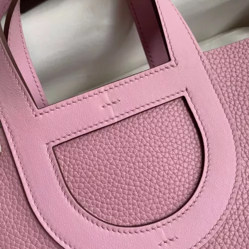 Replica Hermes AAA Quality Handbags In Silver For Women #1306541 $261.16 USD for Wholesale