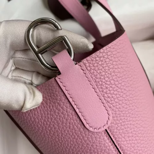 Replica Hermes AAA Quality Handbags In Silver For Women #1306541 $261.16 USD for Wholesale