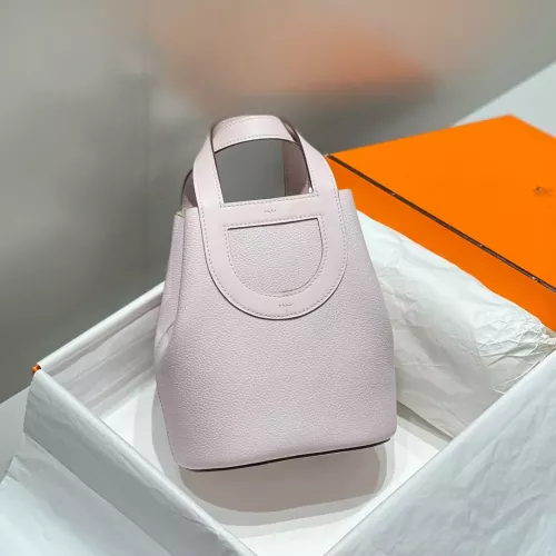 Replica Hermes AAA Quality Handbags In Silver For Women #1306554 $261.16 USD for Wholesale