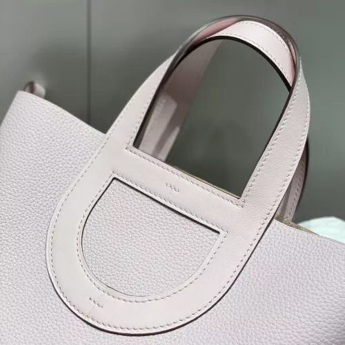 Replica Hermes AAA Quality Handbags In Silver For Women #1306554 $261.16 USD for Wholesale