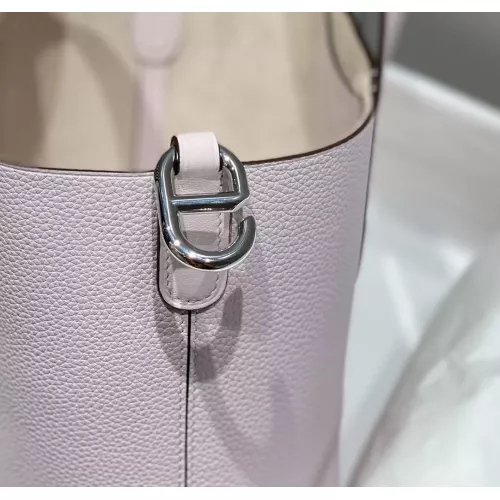 Replica Hermes AAA Quality Handbags In Silver For Women #1306554 $261.16 USD for Wholesale