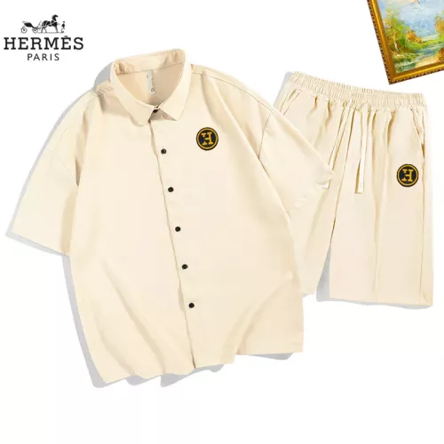 Hermes Tracksuits Short Sleeved For Men #1306572 $48.00 USD, Wholesale Replica Hermes Tracksuits