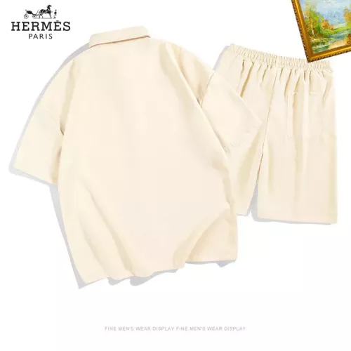 Replica Hermes Tracksuits Short Sleeved For Men #1306578 $48.00 USD for Wholesale