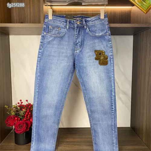 Replica Dolce & Gabbana D&G Jeans For Men #1306708 $48.00 USD for Wholesale