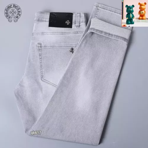 Replica Chrome Hearts Jeans For Men #1306715 $48.00 USD for Wholesale