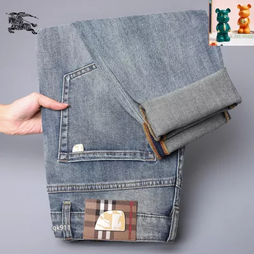Replica Burberry Jeans For Men #1306718 $48.00 USD for Wholesale