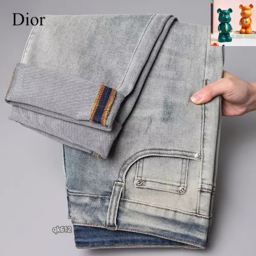 Replica Christian Dior Jeans For Men #1306725 $48.00 USD for Wholesale