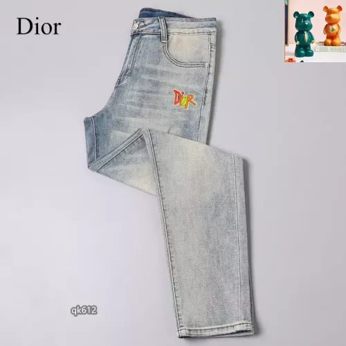 Replica Christian Dior Jeans For Men #1306725 $48.00 USD for Wholesale