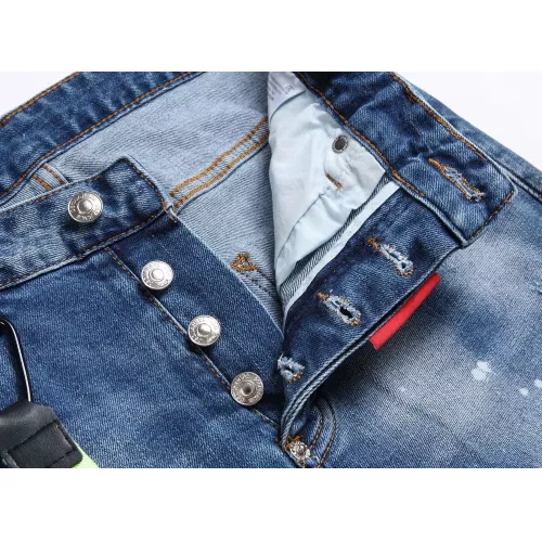Replica Dsquared Jeans For Men #1306789 $48.00 USD for Wholesale