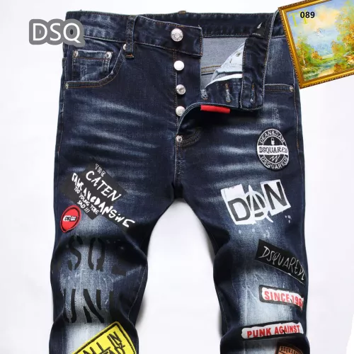 Replica Dsquared Jeans For Men #1306792 $48.00 USD for Wholesale