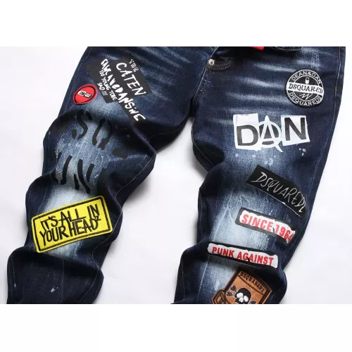 Replica Dsquared Jeans For Men #1306792 $48.00 USD for Wholesale
