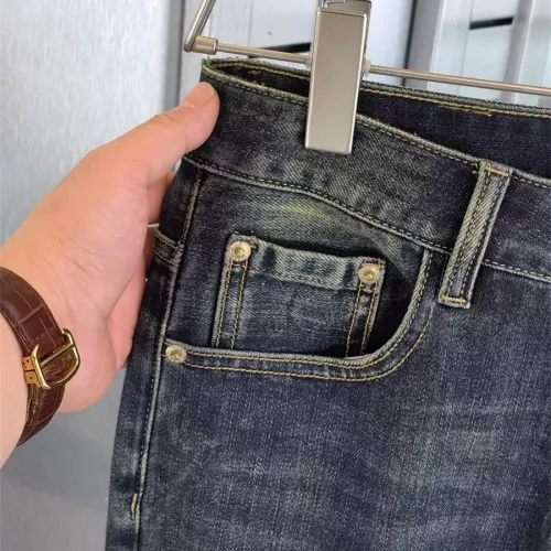 Replica Burberry Jeans For Men #1306809 $48.00 USD for Wholesale