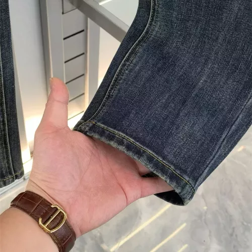 Replica Burberry Jeans For Men #1306809 $48.00 USD for Wholesale
