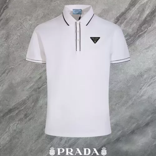 Prada T-Shirts Short Sleeved For Men #1306885