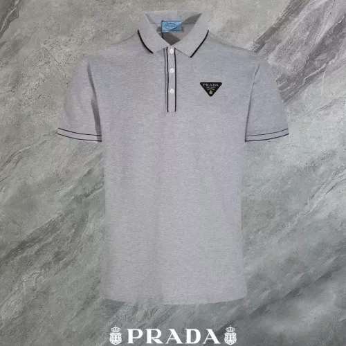 Prada T-Shirts Short Sleeved For Men #1306886 $45.00 USD, Wholesale Replica Prada T-Shirts