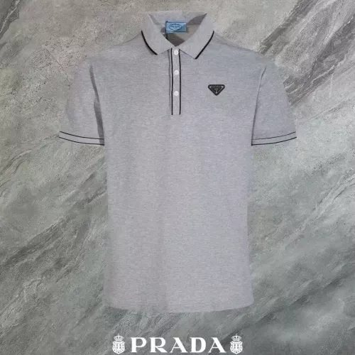 Prada T-Shirts Short Sleeved For Men #1306890