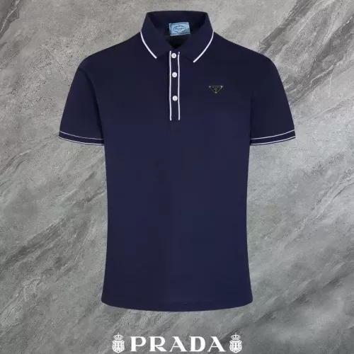 Prada T-Shirts Short Sleeved For Men #1306891