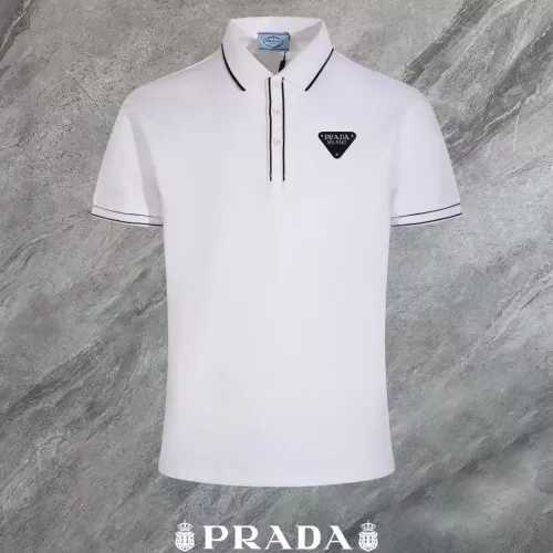 Prada T-Shirts Short Sleeved For Men #1306893