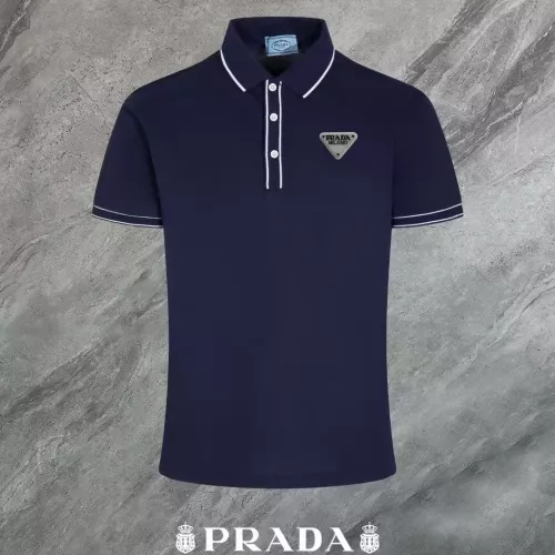 Prada T-Shirts Short Sleeved For Men #1306895