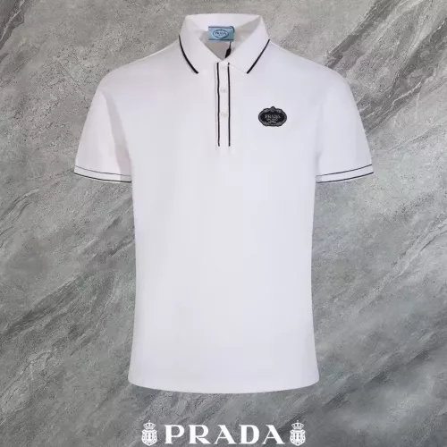 Prada T-Shirts Short Sleeved For Men #1306897