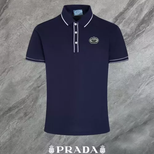 Prada T-Shirts Short Sleeved For Men #1306899
