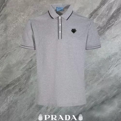 Prada T-Shirts Short Sleeved For Men #1306902