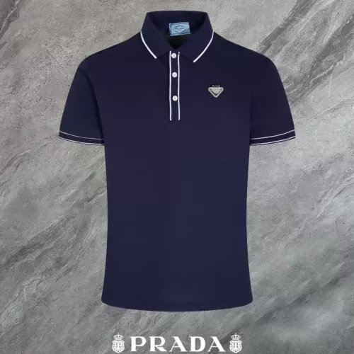 Prada T-Shirts Short Sleeved For Men #1306903