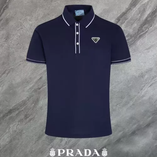 Prada T-Shirts Short Sleeved For Men #1306907