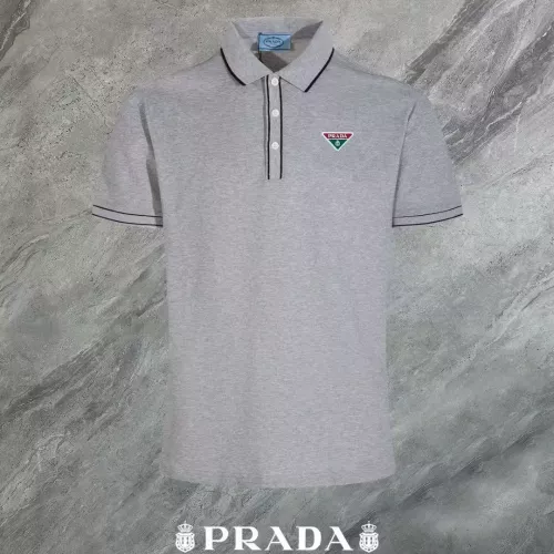 Prada T-Shirts Short Sleeved For Men #1306909