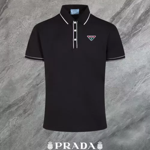 Prada T-Shirts Short Sleeved For Men #1306911