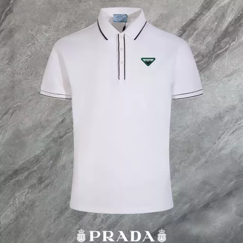Prada T-Shirts Short Sleeved For Men #1306912