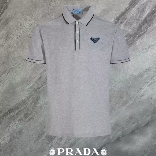 Prada T-Shirts Short Sleeved For Men #1306917