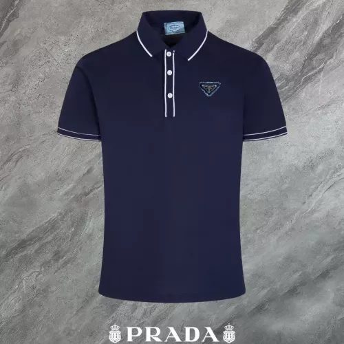 Prada T-Shirts Short Sleeved For Men #1306918