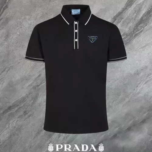 Prada T-Shirts Short Sleeved For Men #1306919