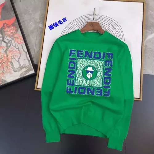 Fendi Sweaters Long Sleeved For Men #1307013 $48.00 USD, Wholesale Replica Fendi Sweaters